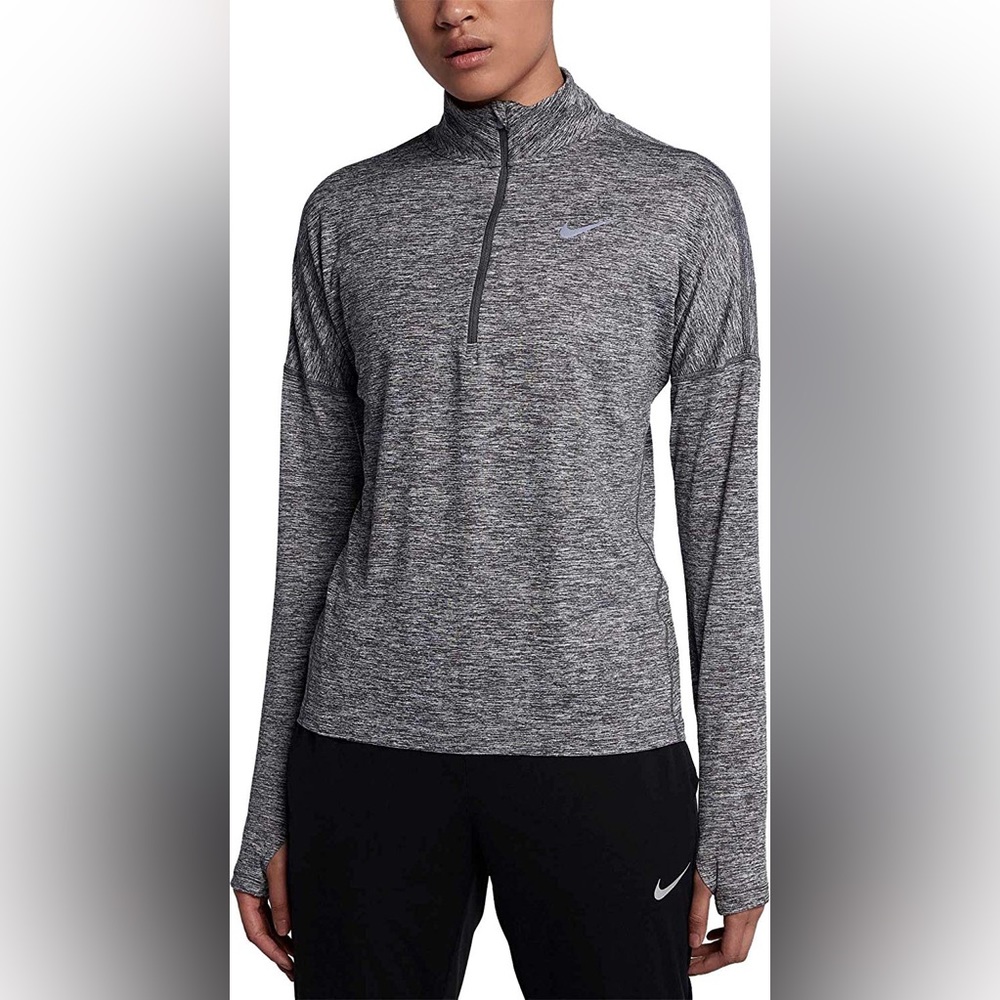 NIKE Womens Dry Element 1/2 Zip Running Top